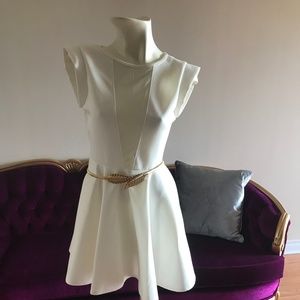 White ASOS Skater dress